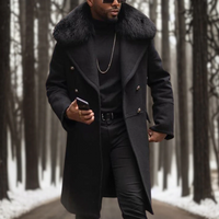 Volker | Parka Herren Winter | Schwarz in Schwarz