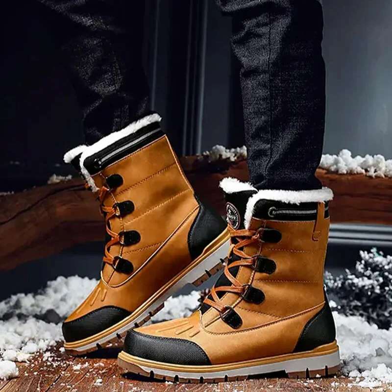 Otmer | Herren Gefüttert Schneestiefel | Wasserdicht