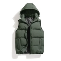 Michael | Herren Winter Steppjacke | Daunenjacke in Armee grün