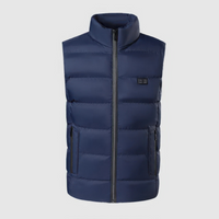 Oasis | Herren Beheizbare Jacke | Ärmellose Steppweste in Blau