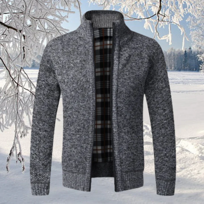 Arman | Herren Reißverschluss Strickjacke | Winter