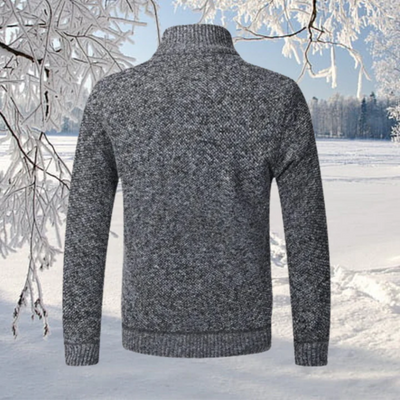 Arman | Herren Reißverschluss Strickjacke | Winter