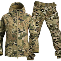 Rolf | Herren Zweiteiler Set | Komplette Outfit in Tarnfarben