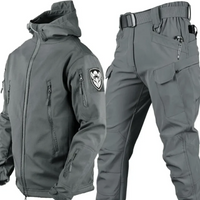 Rolf | Herren Zweiteiler Set | Komplette Outfit in Grau