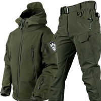 Rolf | Herren Zweiteiler Set | Komplette Outfit in Grün