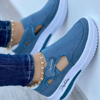Hailey - Orthopädischer Diabetiker-Wanderschuh in Blau
