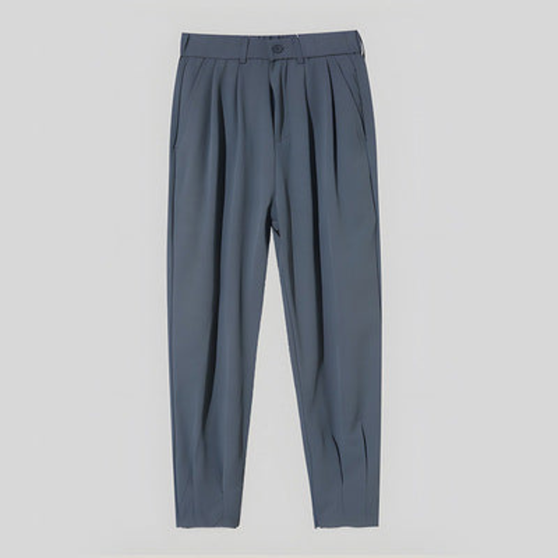 Andrew | High Waist Hose Herren | Plissee