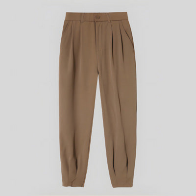 Andrew | High Waist Hose Herren | Plissee