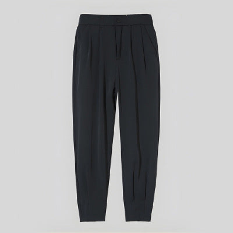 Andrew | High Waist Hose Herren | Plissee