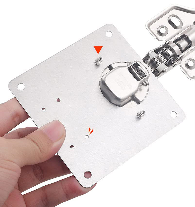 Scharniermontageplatten für Schranktüren – Fixon