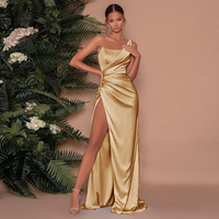 France | Hochzeitsgast Abendkleid | Maxi in Gold