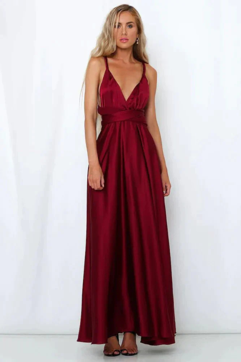 Keith | Hochzeitsgast Kleid Festliche | Maxi