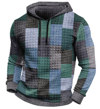 Brock | Herren Grau Hoodie | Kapuzenpullover in Blau