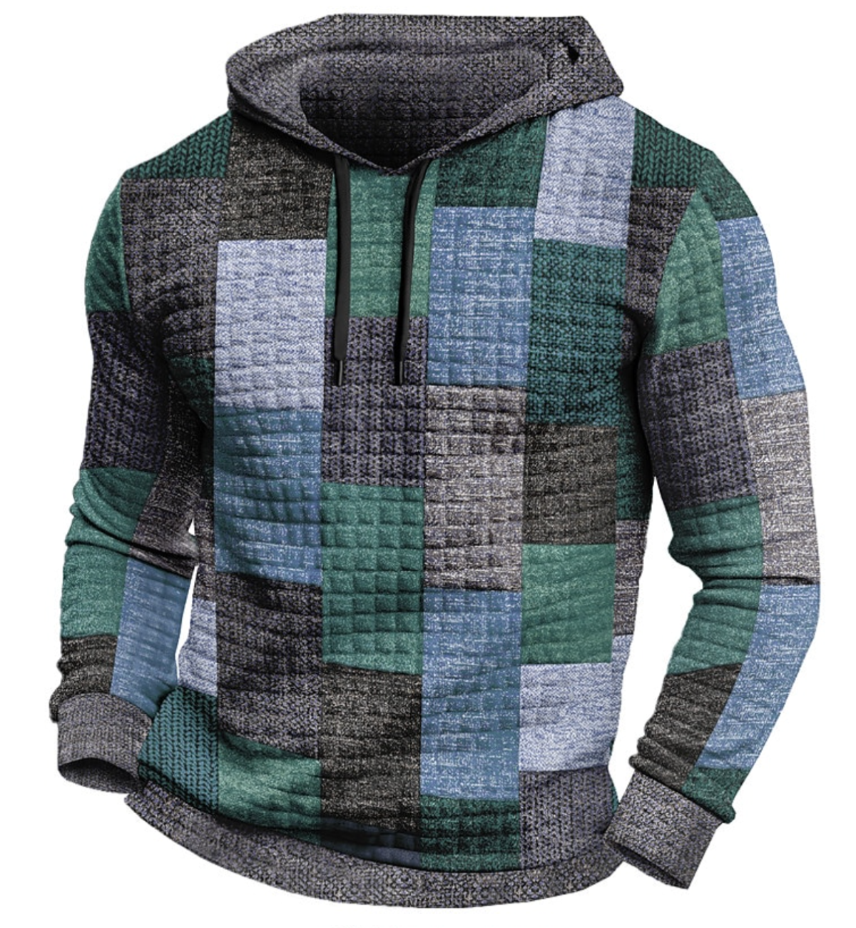 Brock | Herren Grau Hoodie | Kapuzenpullover