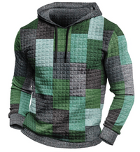 Brock | Herren Grau Hoodie | Kapuzenpullover in Hellgrün