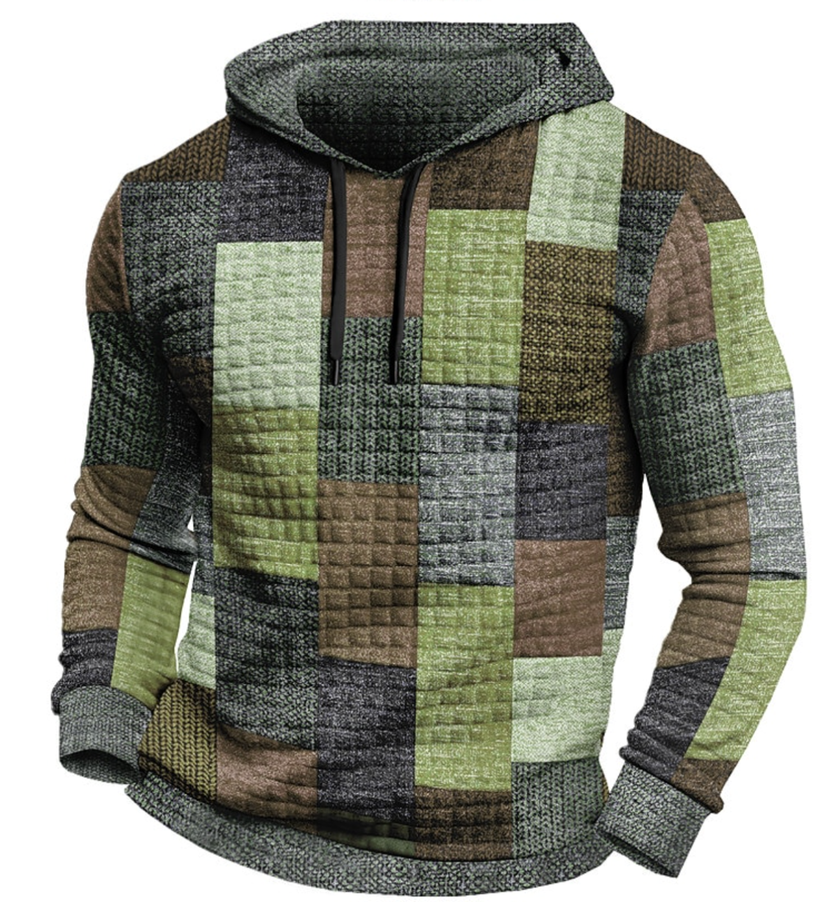 Brock | Herren Grau Hoodie | Kapuzenpullover
