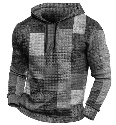 Brock | Herren Grau Hoodie | Kapuzenpullover