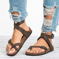 Premium Damen Sandalen - Selena in Braun