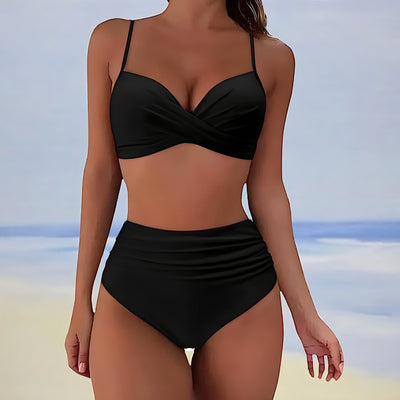 Leila® | High Waist Bikini mit Twist-Top
