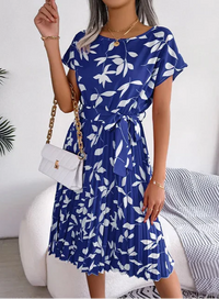 Lilienne | Schickes Sommerkleid in Königsblau