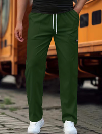 Klaus | Herren Lässige Sportliche Hose in Grün