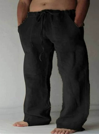 Robin - Leichte Leinenhose für Herren in Unifarben