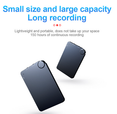 Mini Sprachgesteuertes Aufnahmegerät - EchoNote