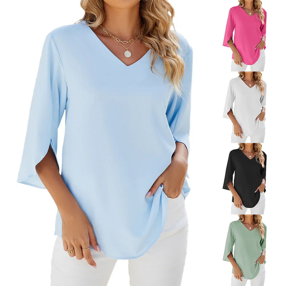 Lizzy® | Bluse mit V-Ausschnitt