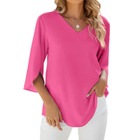 Lizzy® | Bluse mit V-Ausschnitt in Rosa