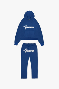 Unisex-Trainingsanzug mit Kapuze - Nova in Blau