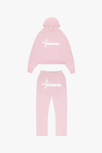 Unisex-Trainingsanzug mit Kapuze - Nova in Rosa