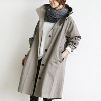 Samantha - Stilvoller Trenchcoat in Grau