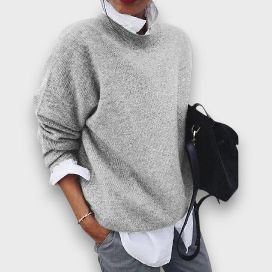 Celiane – Klassischer Rundhals-Pullover