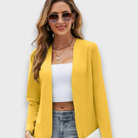 Marclaine – Leichter Blazer in Gelb