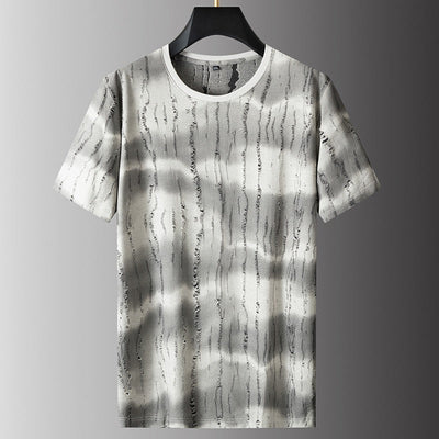 Bedrucktes Herren-T-Shirt mit Used-Effekt - Gaspard