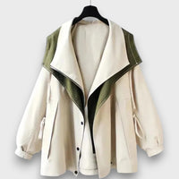 Fiorenna – Windbreaker Jacke in Weiß
