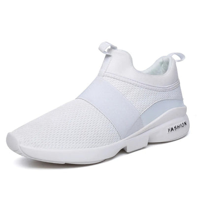 Herren-Turnschuhe mit atmungsaktivem Mesh-Slip-on-Stil - Leandro
