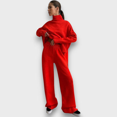 Gevanna – Zweiteiliges Strickset mit Rollkragen