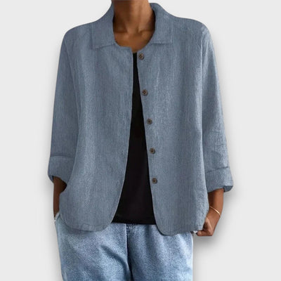 Silviane – Legere Jacke mit Knopfleiste