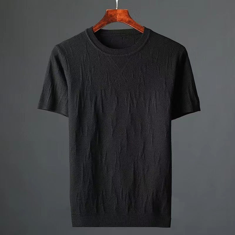 Feinstrick-T-Shirt für Männer - Einar