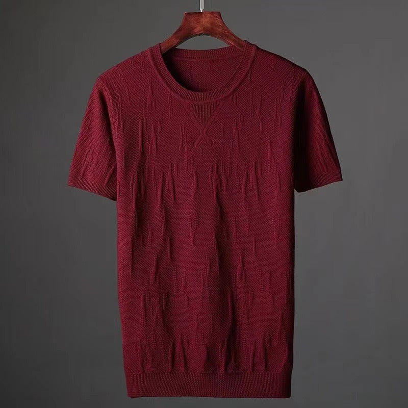 Feinstrick-T-Shirt für Männer - Einar