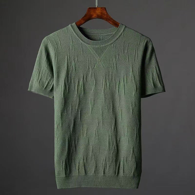 Feinstrick-T-Shirt für Männer - Einar