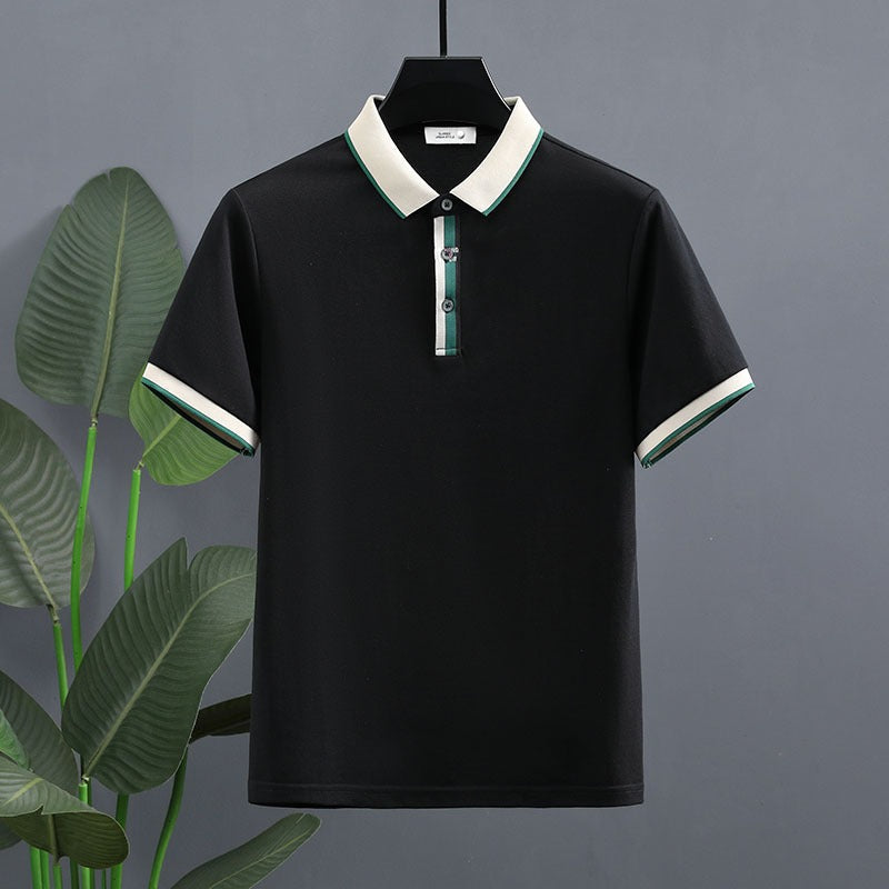 Herren-Poloshirt aus Baumwolle im klassischen Stil - Luis