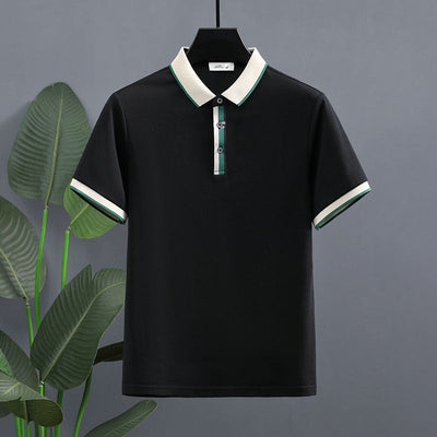Herren-Poloshirt aus Baumwolle im klassischen Stil - Luis