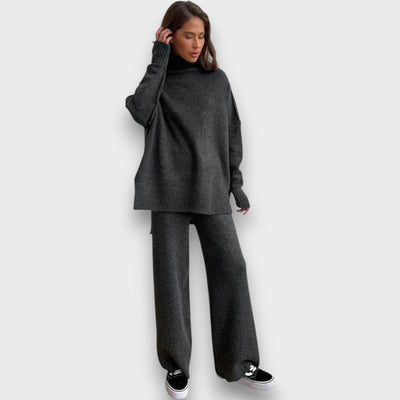 Gevanna – Zweiteiliges Strickset mit Rollkragen