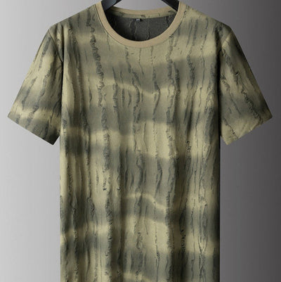 Bedrucktes Herren-T-Shirt mit Used-Effekt - Gaspard