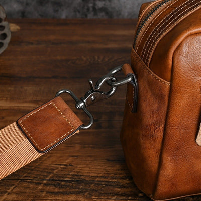 Herrenhandtasche aus Kunstleder kompaktes urbanes Design - Laurent