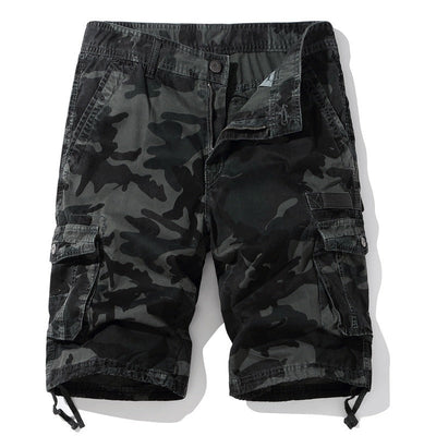 Tarnfarbene Cargo-Shorts für Männer - Tito