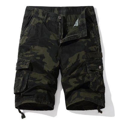 Tarnfarbene Cargo-Shorts für Männer - Tito