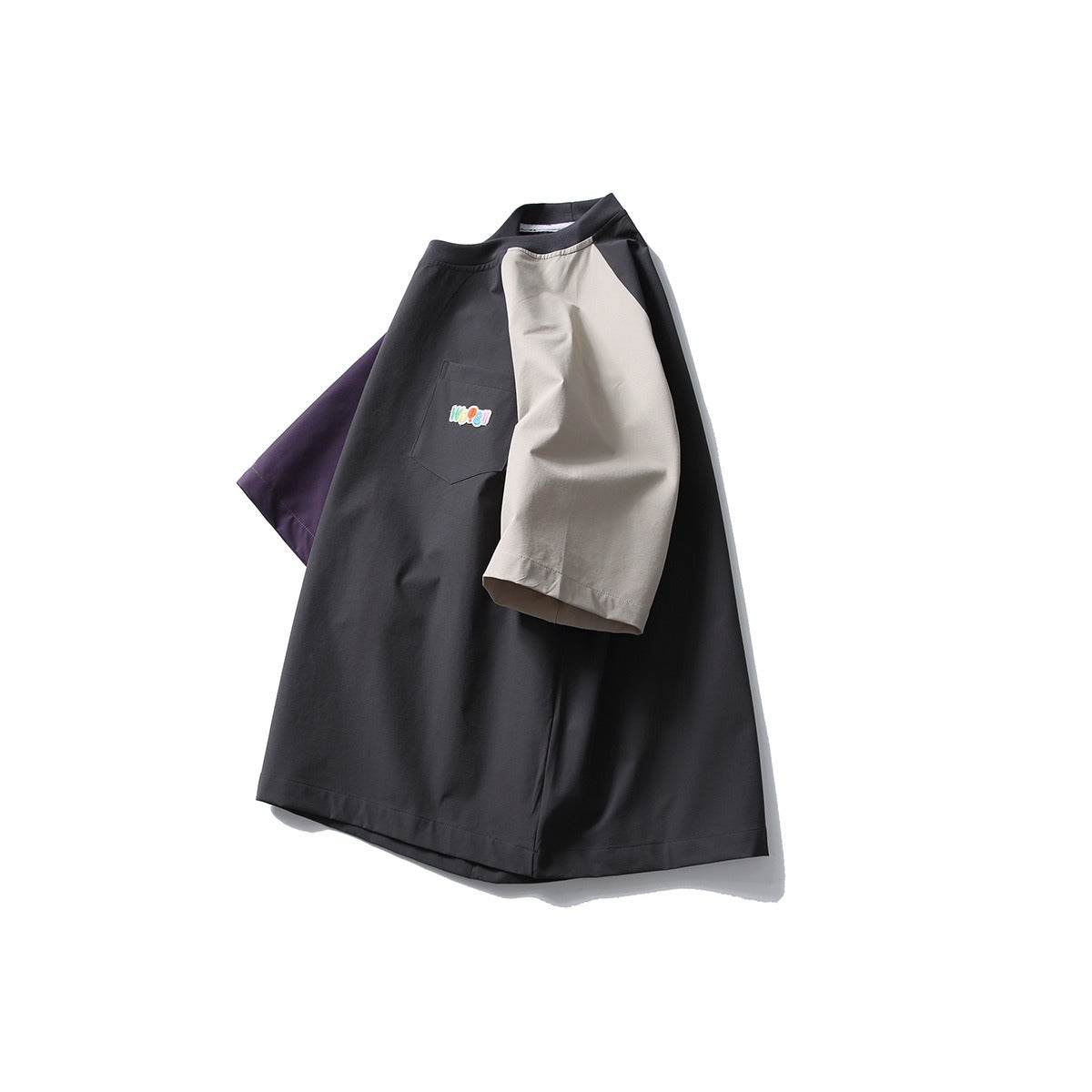 Herren-T-Shirt mit Raglanärmeln aus schnelltrocknendem technischem Gewebe - Bruno